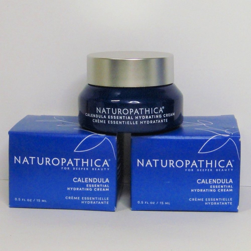 Naturopathica Calendula Essential Hydrating Cream (Lot of 2pc) 0.5oz